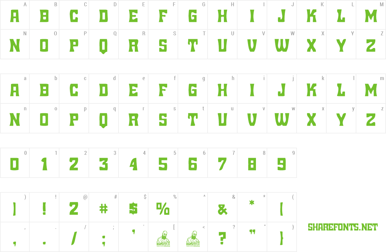 Font Fuerte y Rotunda preview
